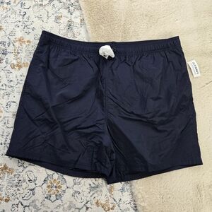 Old Navy Travel Trunk Swim Trunks Swimwear Navy XL NWT